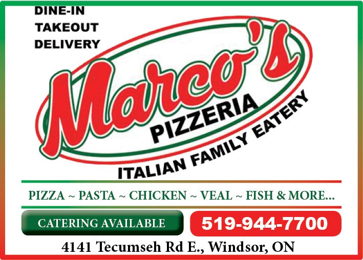 Marco’s Pizzeria  & Italian Family Eatery