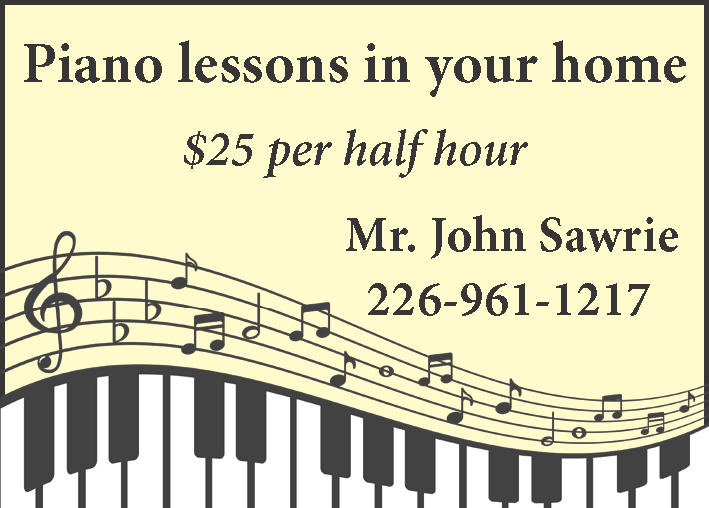 John Sawrie Piano Lessons