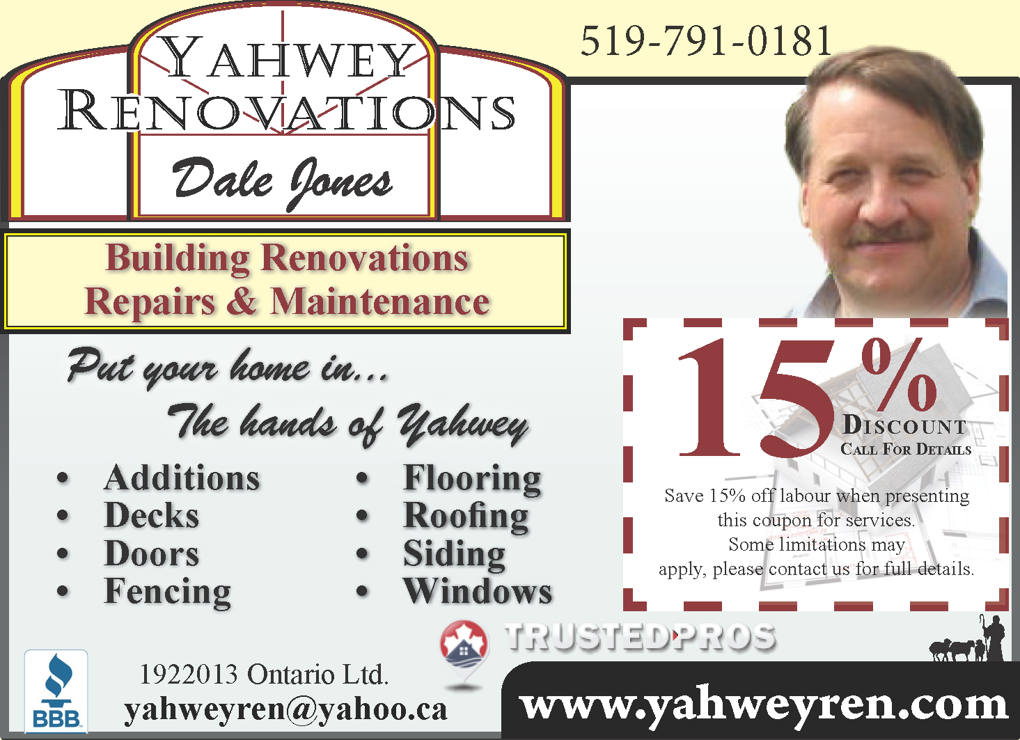 Yahwey Renovations